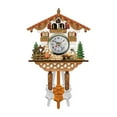 thumbnail image 1 of Cuckoo Cuckoo Wall Clock Chime Alarm Clock Retro Clock Wooden Living Room Clock, 1 of 5