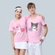 thumbnail image 3 of Sanrioed-Camiseta de manga corta de algodón puro para padres e hijos, traje de pareja de Hello Kitty Kuromi, Color de alta calidad, regalo Kawaii, 3 of 4