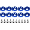 thumbnail image 1 of ZOUSSIQI License Plate Holder,Car Modification M6 Gasket Bolt License Plate Frame Decoration Screw(Blue) CA919-31006, 1 of 9