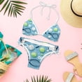 thumbnail image 6 of Tennis Detachable Sponge Adjustable Strap Bikini Set Two-Pack, Ideal for Beach and Pool Parties, 6 of 6