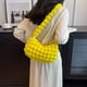 thumbnail image 5 of Bolsos de mujer Bolso de mensajero acolchado elegante Bolso de mano de tela informal Bolso de viaje FLhrweasw Nuevo, 5 of 9