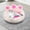 White, variant on Cute Paw-Shaped Pet Bed, All-Season Plush Cat and Dog Nest with Removable Washable Cover for Small to Medium Pets