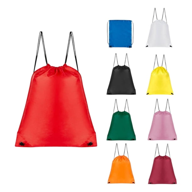 Bolsa-mochila con cierre de jareta-Osuna rosa 34 x 43
