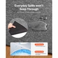 thumbnail image 4 of KFFKFF Rug Pad 8 x 10 ft, Non-slip Carpet Area Pad, Rug Mat Padding with Dual Surface Felt Cushion & Rubber Gripper, Hardwood Floor Protection for All Floors, 4 of 9