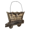 thumbnail image 5 of Western Chuckwagon With Longhorn Cow Skull Barbed Wires Bible Verse Wall Decor, 5 of 9
