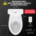 thumbnail image 2 of Smart Electric Bidet, Heated Toilet Seat Elongated with Dual Control, LED Display, Instant Warm Water & Air Dryer, Self-Clean Nozzle, Slow Close Lid, UV Light, Child/ECO/Silent Mode, 2 of 7
