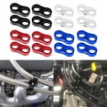 thumbnail image 3 of kanaroous 4Pcs Hose Separator Clamp 4AN 8AN Adapter 12AN 6AN Clamp Separator for Fuel Hose Oil 10AN Line，4Pcs/lot For Oil for Fuel Line。 blue AN8, 3 of 6