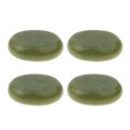thumbnail image 1 of BELOVING 4 Pcs Jade Vert Massage Pierre Chauffante Pierres de Roche pour Visage Corps 5x6cm, 1 of 10