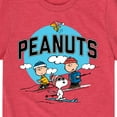thumbnail image 3 of Peanuts - Snoopy and Friends Skiing - Toddler And Youth Short Sleeve Graphic T-Shirt, 3 of 6