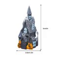 thumbnail image 2 of Halloween Decorations,Mini Haunted House Figurines , Halloween Decorations Indoor , Halloween Village House for Home and Party Table Desk Mantel, 2 of 6