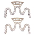 thumbnail image 1 of Pinzas para el pelo, pinzas para el pelo de celuloide con concha de tortuga recortadas, pinzas grandes para atrapar el pelo, pasadores, accesorios para la cabeza para mujeres y mujeres (paquete de 2), 1 of 5