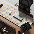 thumbnail image 2 of Long Mouse Pads for Desk,Colorful Princess Castle Pattern Desk Mats on Top Of Desks, Desk Mouse Pad Extra Large with 3mm Non-Slip Base and Stitched Edge for Gaming,Office,Work,Home 35.4"x15.7", 2 of 6
