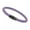 3 - Locking Magnetic Black, variant on Unisex Men's Genuine Leather Stainless Steel Magnetic Clasp Bracelet Purple-17 - Bullet Matte Magnetic Silver