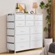 thumbnail image 1 of 12 - cajón moderno hallway y entrada almacenamiento organizer: sturdy metal frame, wood tabletop, y easy - pull handles, 1 of 8