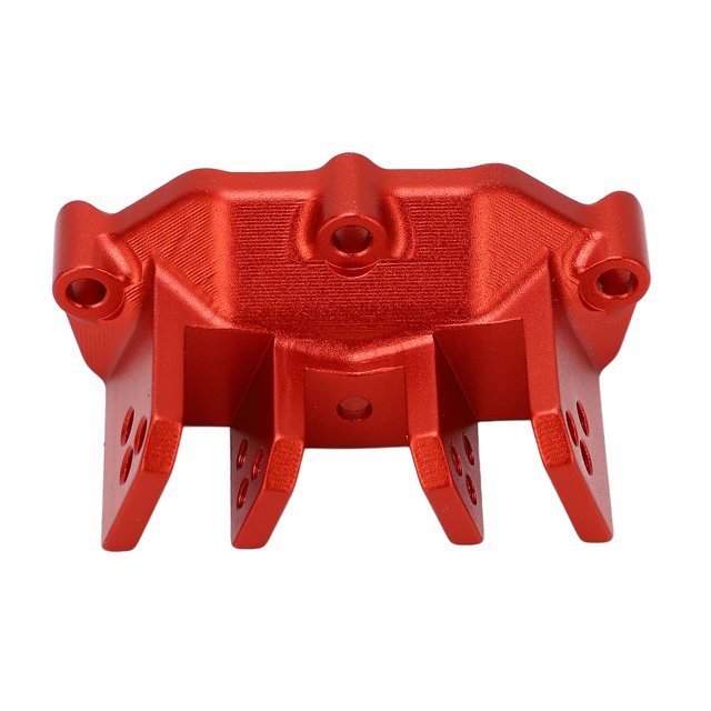 RC Axle Housing Upper Track Rod Mount, Aluminium Alloy Axle Track Rod Bracket Easy To Install High Performance Improves Balance For 1/10 RC Cars Red,Dark Blue,Silver