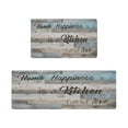 thumbnail image 2 of Yeetfub Warehouse Sale 2PCS Kitchen Rugs and Mats Non Skid Kitchen Runner Rug Absorbent Kitchen Floor Mat Comfort Standing Mat Farmhouse Kitchen Throw Rug for Entrance Bathroom and Bedroom 16x44IN, 2 of 4
