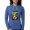 Heather Blue, variant on CafePress - G.I. Joe Who's On Cobra Islan - Womens Hooded Shirt