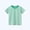 Green, variant on Juslio Boys Striped Shirts Breathable Crew Neck Casual, Short Sleeved Tops Comfortable T Shirts Sizes 2-18
