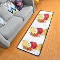 thumbnail image 3 of Dreamtimes Cute Bears Hallway Runner Rug 2'x6' Kitchen Rug with Rubber Backing St Valentine’s Day Non Slip Entryway Rug Runner Washable Soft Area Rug for Hallway Bedroom Kitchen Decor, 3 of 6