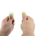 thumbnail image 3 of Kearding LED Light Fantastic Prank Tools Mini Thumbs Lights Lamps Colorful Prop Lamp Paper Performance Brightness Insulating Trick Iluminación navideña No.1, 3 of 6