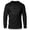 Black on Black, variant on GYMISH Hard Work Lightweight Long Sleeve Hooded T-Shirt for Men – Motivational Workout Hoodie, Sport Grey, Small