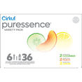 thumbnail image 6 of Cirkul Puressence Flavor Cartridge Variety Pack, 6-Pack (2 Cucumber, 2 Peach, 2 Lemon), 6 of 13