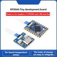 thumbnail image 3 of Placa de Desarrollo para RP2040: una Pequeña Placa con Adaptador USB Integrado. Chip RP2040 para ., 3 of 5