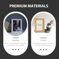 thumbnail image 5 of CATIEBYE 1Pcs Document Picture Frame Acrylic Multi-colored Simple Design Desk Placement Home Use, 5 of 8