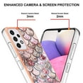 thumbnail image 4 of Allytech Case for Samsung Galaxy A33 5G Version, Galaxy A33 Cover, Slim and Light Weight TPU Impact Resistant Anti-Shock Scratch Free Back Shell for Samsung A33 5G, Pink Scales, 4 of 5