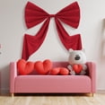 thumbnail image 3 of Lazo gigante ondulado para decoración de pared Big Bow, 100 cm x 183 cm, poliéster, 3 of 7