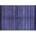 thumbnail image 1 of Ahgly Company Machine Washable Indoor Rectangle Abstract Blue Modern Area Rugs, 7' x 9', 1 of 4
