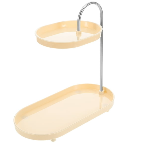 WORGEOUS Bathroom Countertop Organizer Makeup Cosmetics Storage Rack Dressing Table Skincare Organizer Cosmetic Display Case Make Up Organizer