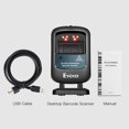 thumbnail image 2 of Eyoyo 2D Hands-Free Barcode Scanner, Omnidirectional USB Wired Desktop Barcode Reader 1D 2D PDF417 Data Matrix Bar Code Reader with Automatically Sca, 2 of 9