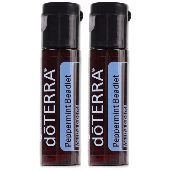 doTERRA Peppermint Essential Oil Beadlets 125 Count, 2 Pack