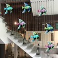 thumbnail image 4 of Peces De Metal, Adornos De Peces Colgantes, Arte De Pared Para Decoración De Fiesta En Casa Moyic HA043473-03, 4 of 6