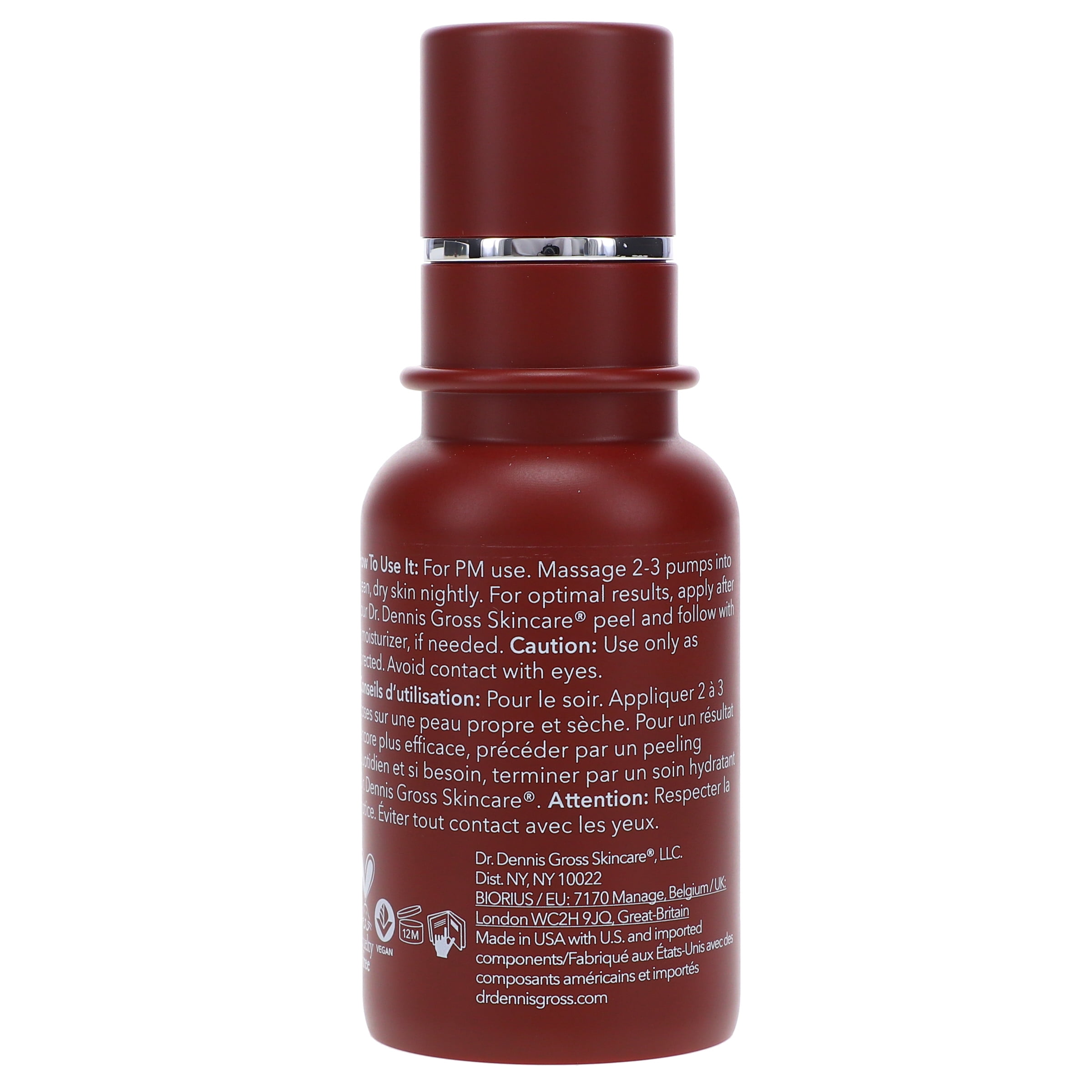 Dr. Dennis Gross Advanced Retinol + Ferulic Overnight Wrinkle  Treatment 1 oz
