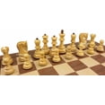 thumbnail image 5 of 4 Queens Acacia 3 1/2" King Staunton Wood Chess Men Set Option Storage NO Board, 5 of 10