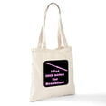 thumbnail image 6 of CafePress - Flute I Eat 16Th Notes For Breakfast Tote Bag - Unisex Canvas Tote Bag, Beige, 1-Piece, 6 of 6