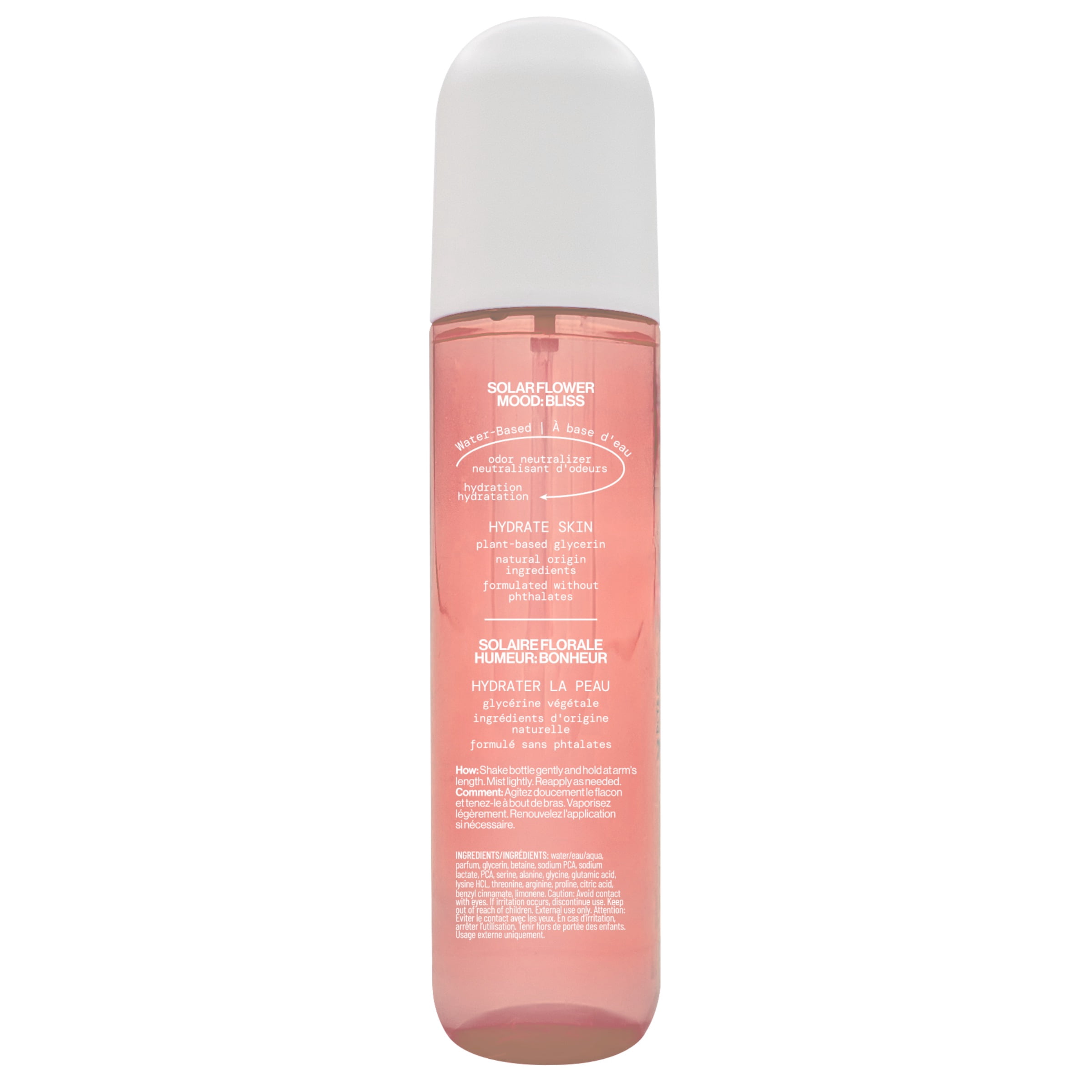 Pacifica Hydrating Body Mist Solar Flower for Unisex, 5 fl oz