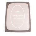 thumbnail image 2 of PURE ERA Jersey Cotton Fitted Deep Pocket Bottom Sheet Ultra Soft Breathable Depth 15"-20" Size Queen Heathered Brown, 2 of 7