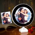 thumbnail image 2 of Coofit Picture Frame Multifunctional Creative Photo Frame Makeup Mirror LED Light, 2 of 7