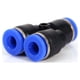 thumbnail image 5 of Accesorios para manguera de aire con válvula neumática de presión, adaptador de plomería para instalación rápida, adaptador de manguera con tubo de plástico giratorio para conexión de aire, agua y, 5 of 8