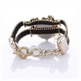 thumbnail image 3 of Reloj de pulsera para mujer, correa de cuero, reloj británico de lujo con diamantes y correa de cuero., 3 of 4