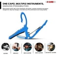 thumbnail image 3 of Aluminum Guitar Capo Bundle w/ 6 Picks & Bag - Silicone Padding for Guitar, Ukulele, Banjo, 3 of 10