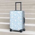 thumbnail image 6 of Hirioo Cute Bunny for Elasticity Suitcase Cover (No luggage Included) Durable Luggage Protector Fits 18-32 Inch Luggage-X-Large, 6 of 7