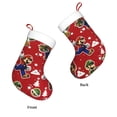 thumbnail image 2 of Saiise Mario Cl Print 17.7 Inches Christmas Stockings,Large Stockings for for Christmas Xmas Tree Holiday Fireplace Family Decor Gifts, 2 of 7