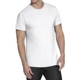 thumbnail image 2 of Fruit of the Loom Men's Beyondsoft White Crew T-Shirts, 5 Pack, 2 of 5
