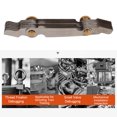 thumbnail image 4 of Metric Imperial Screw Gauge, Multipurpose 55 60 degrees Celsius  Scale Durable Thread Gauge Stainless Steel  for Measurement, 4 of 8