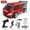 red, variant on 1:14 High-speed drift remote control car, RC four-wheel drive racing car,red