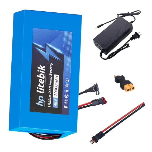 48v20ah Battery Replacement Motor Bikes Lithium Ion Battery T Plug UL2271
